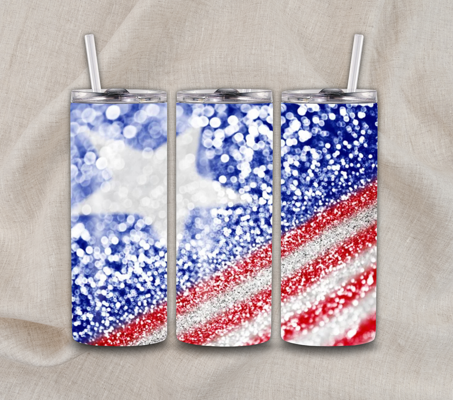 20 oz Patriotic tumbler