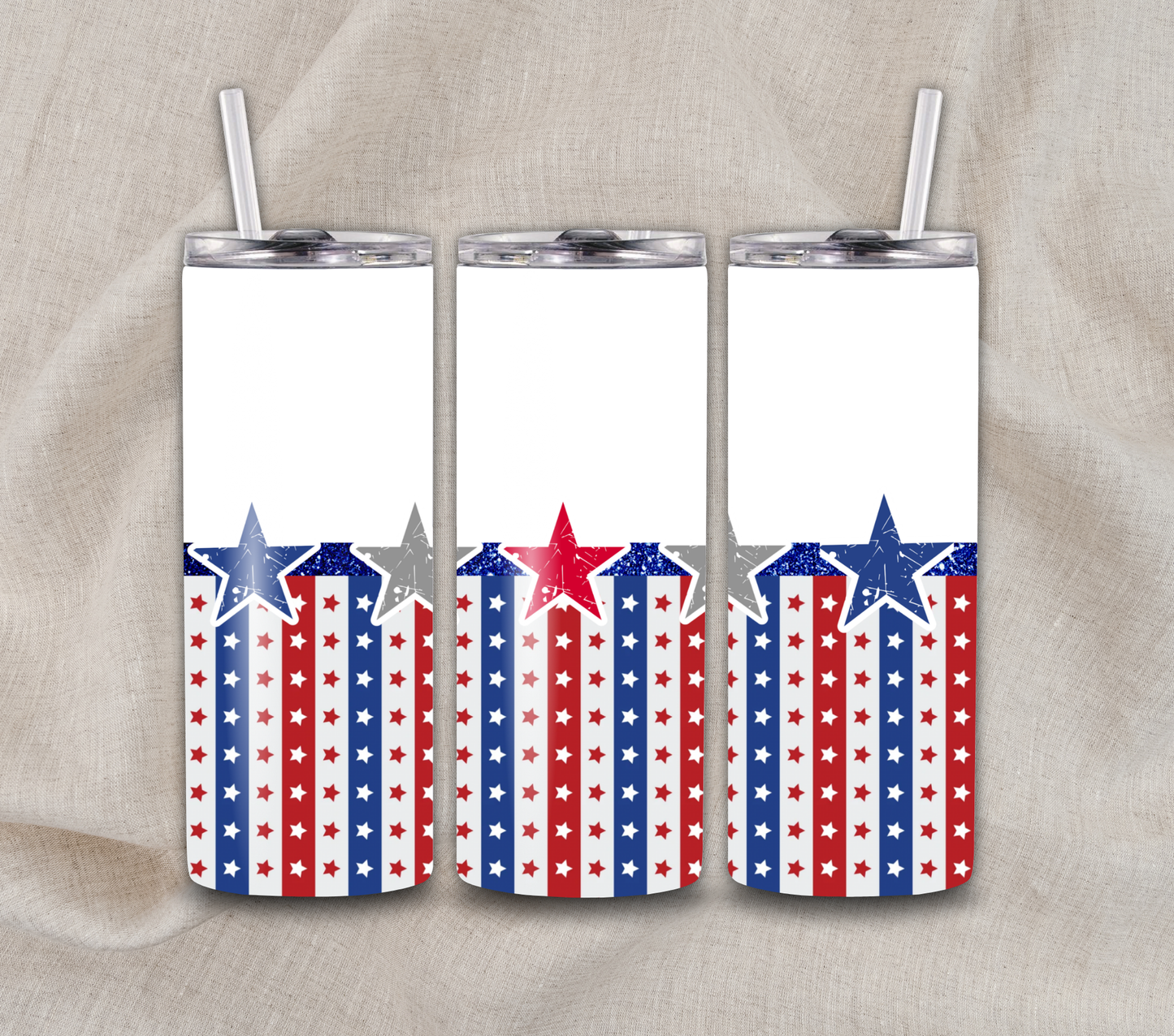 20 oz Patriotic tumbler