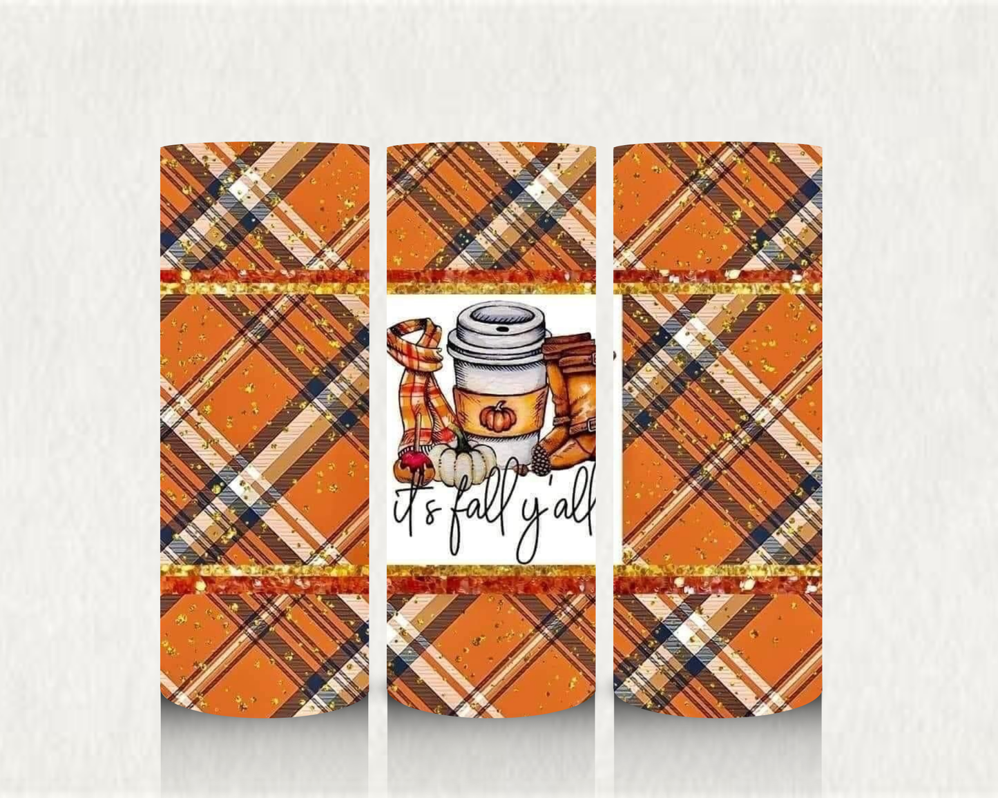 Orange Plaid - 2