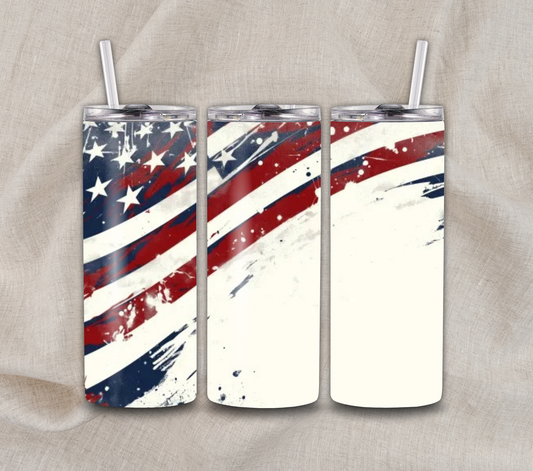20 oz Patriotic tumbler