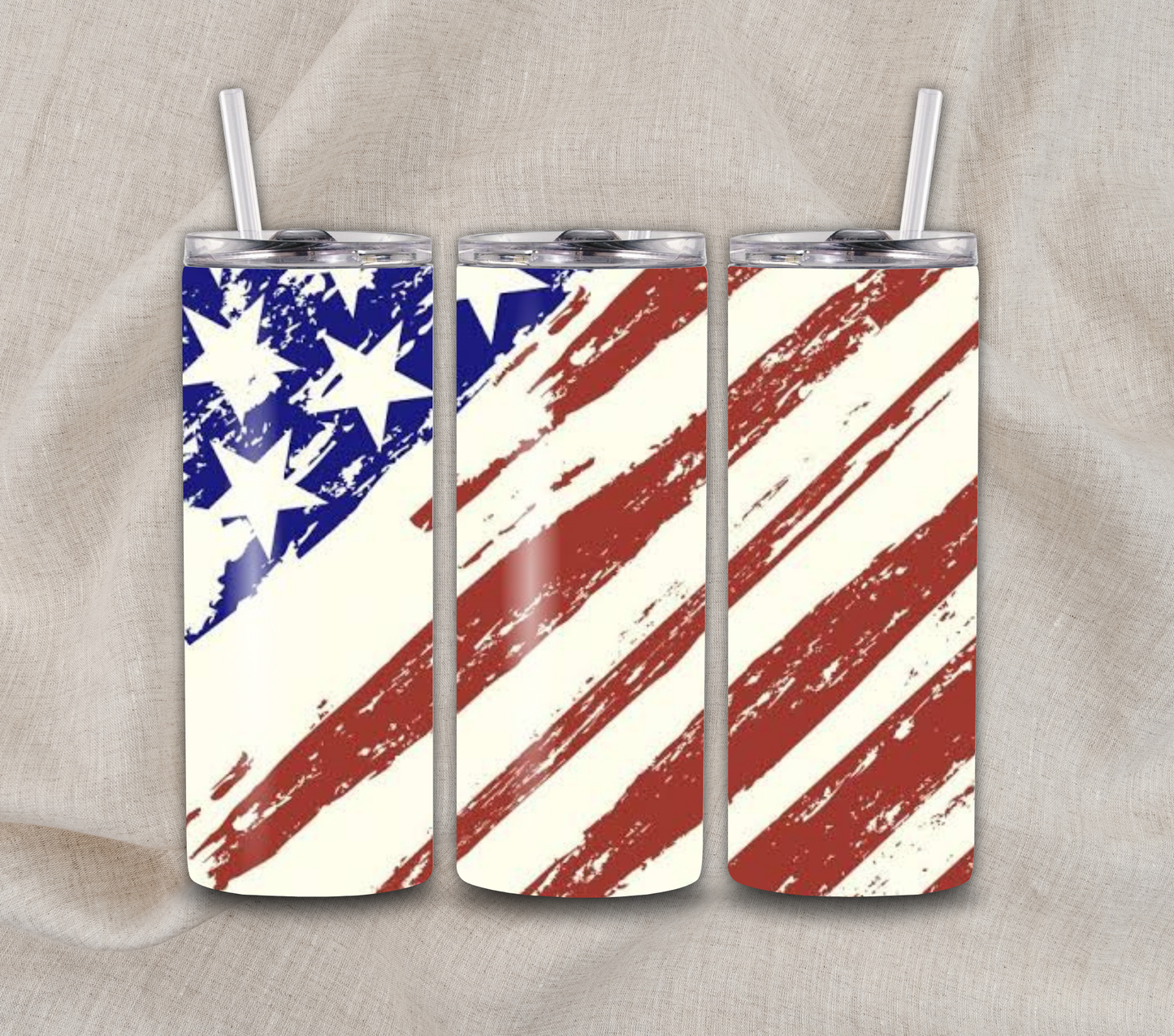 20 oz Patriotic tumbler
