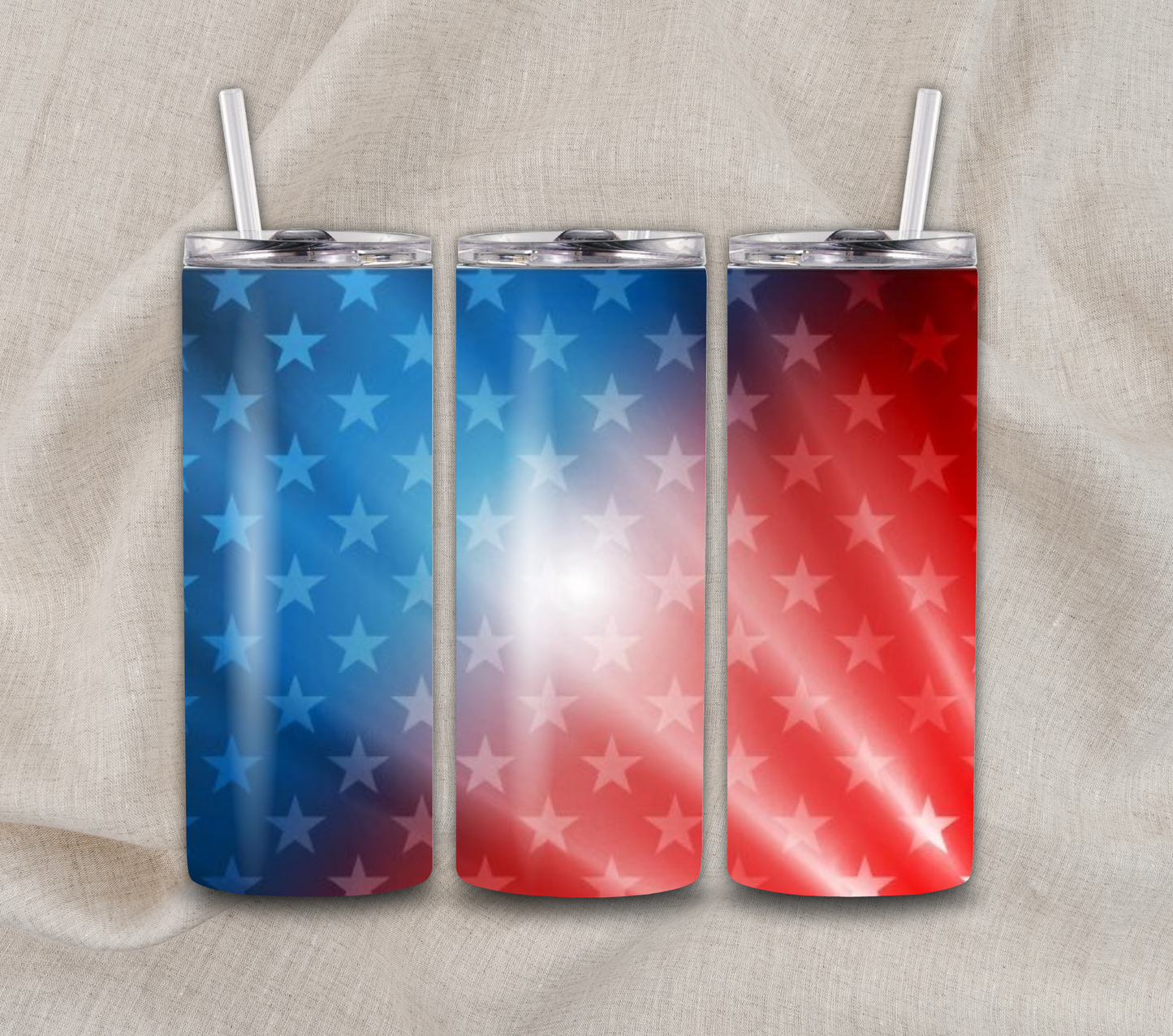 20 oz Patriotic tumbler