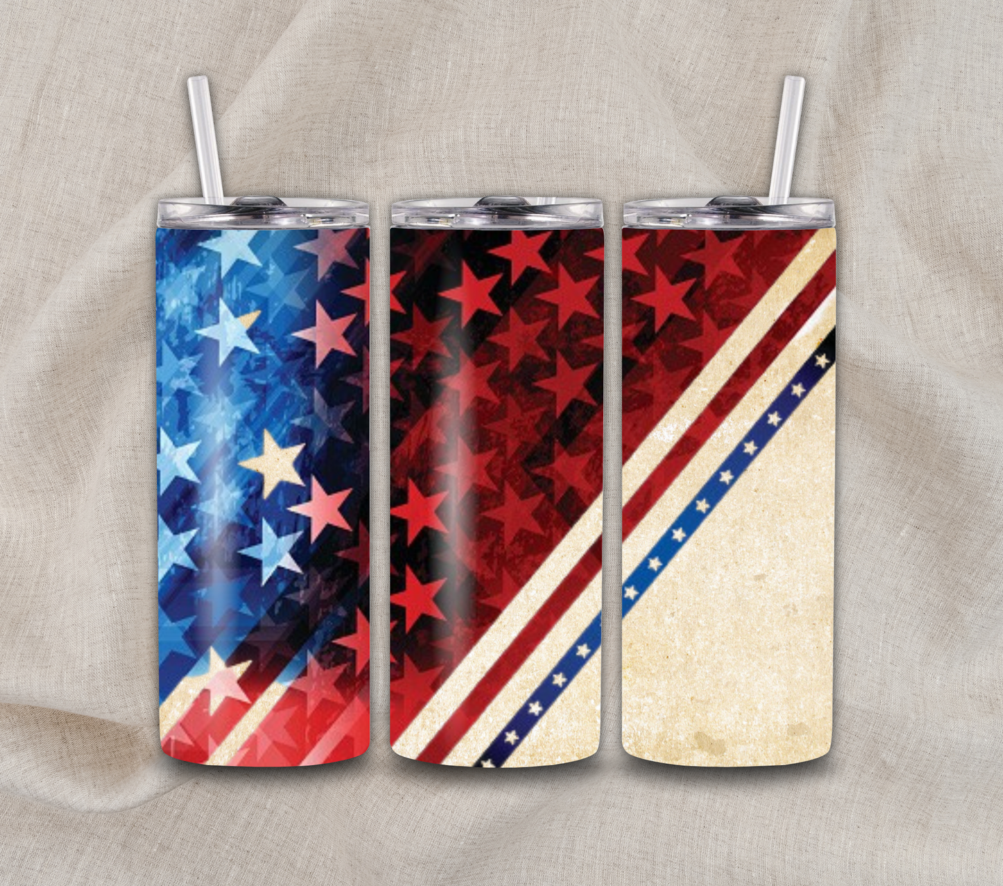 20 oz Patriotic tumbler
