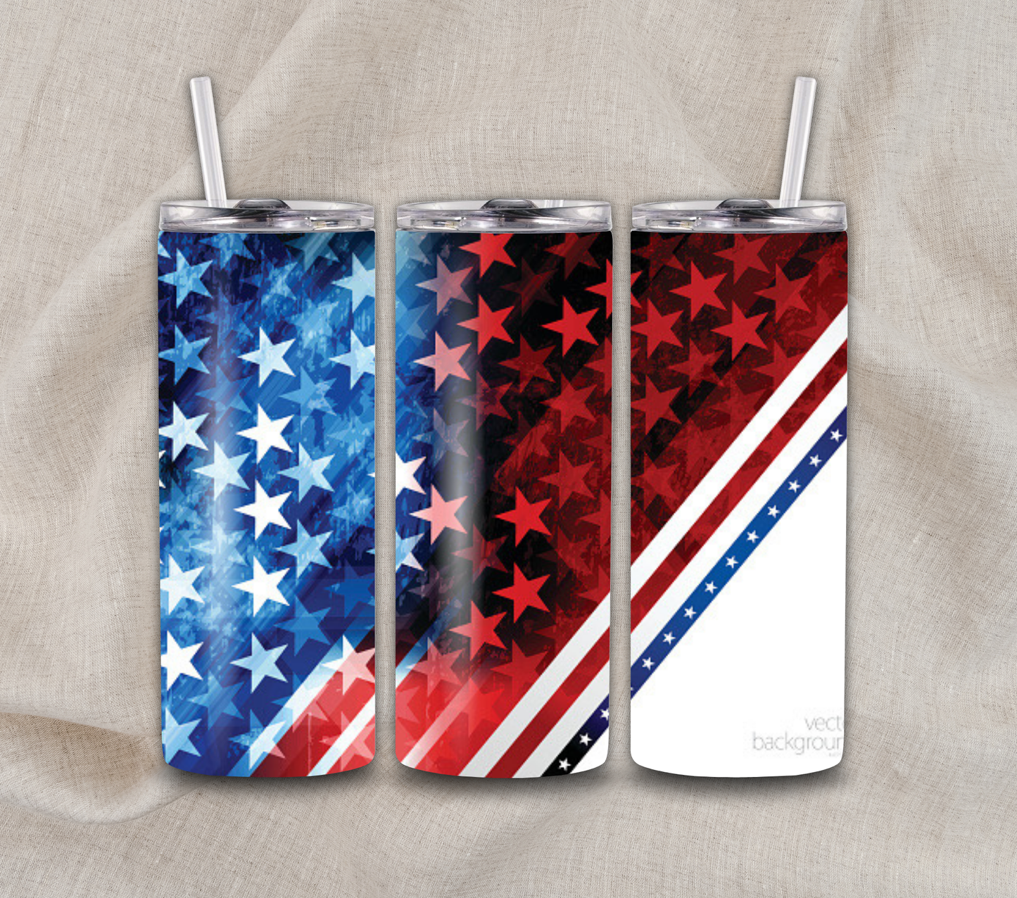 20 oz Patriotic tumbler