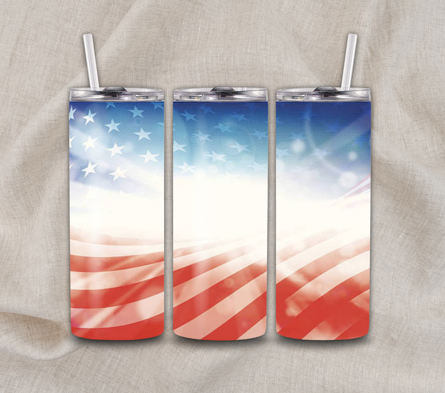 20 oz Patriotic tumbler