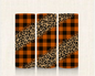 Orange Buffalo Check