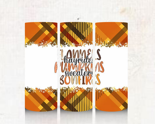 Orange Plaid - 3