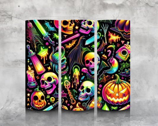 Rainbow Skulls